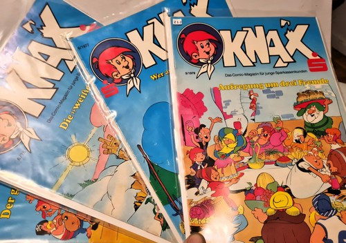 Knax comic hefte - comic, sparkasse