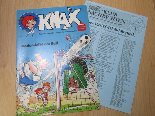 Knax comic 1988 - knax,
