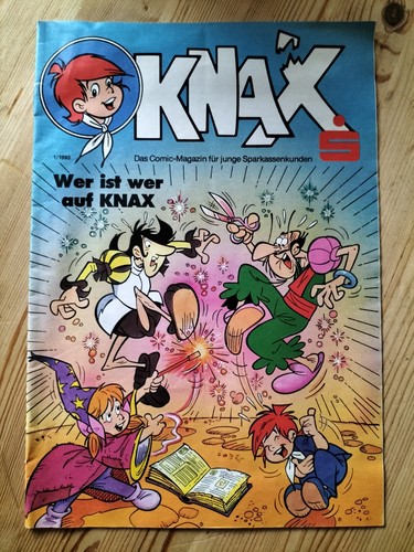 Knax 1993 comic magazin - comic, für