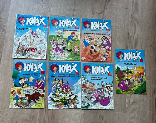 Knax comicbuch lot - (7, hefte)